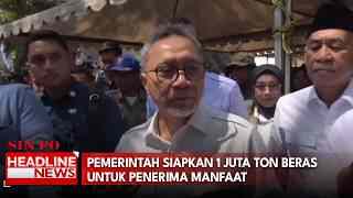 Pemerintah Siapkan 1 Juta Ton Beras Untuk Penerima Manfaat