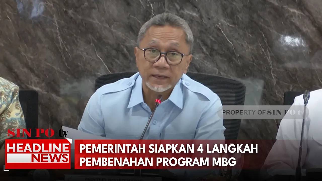 Pemerintah Siapkan 4 Langkah Pembenahan Program MBG