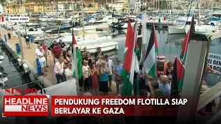 Pendukung Freedom Flotilla Siap Berlayar Ke Gaza