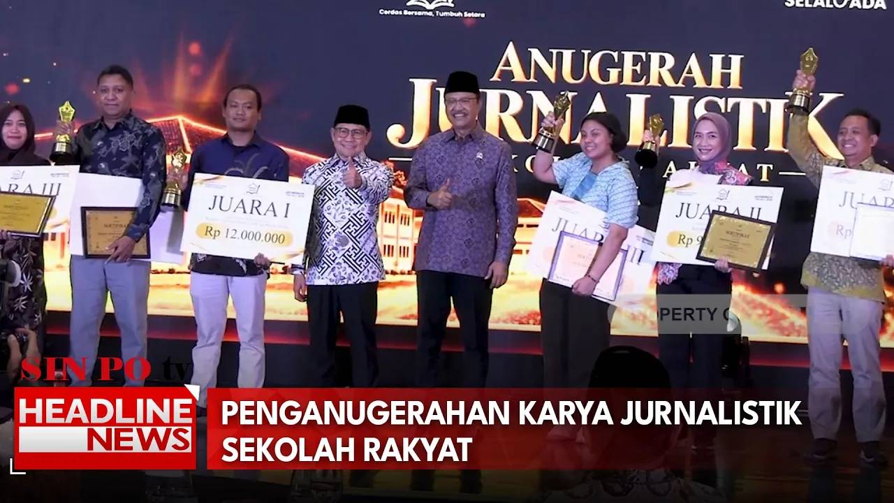 Penganugerahan Karya Jurnalistik Sekolah Rakyat