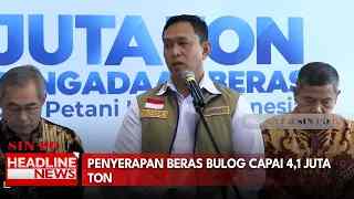 Penyerapan Beras Bulog Capai 4,1 Juta Ton