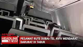 Pesawat Rute Dubai-Tel Aviv Mendarat Darurat Di Tabuk