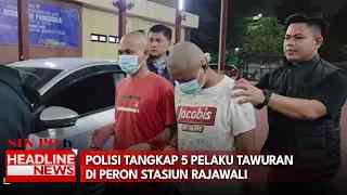 Polisi Tangkap 5 Pelaku Tawuran Di Peron Stasiun Rajawali