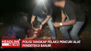 Polisi Tangkap Pelaku Pencuri Alat Pendeteksi Banjir