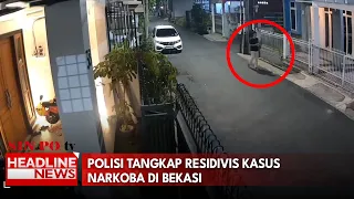 Polisi Tangkap Residivis Kasus Narkoba di Bekasi
