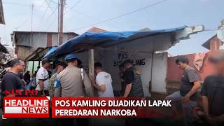 Pos Kamling Dijadikan Lapak Peredaran Narkoba