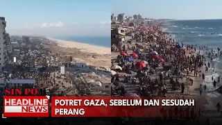 Potret Gaza, Sebelum dan Sesudah Perang