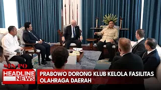 Prabowo Dorong Klub Kelola Fasilitas Olahraga Daerah