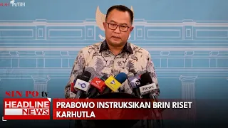 Prabowo Instruksikan BRIN Riset Karhutla