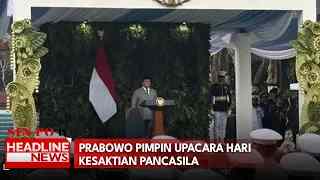 Prabowo Pimpin Upacara Hari Kesaktian Pancasila