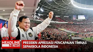 Presiden Apresiasi Pencapaian Timnas Sepakbola Indonesia