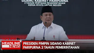 Presiden Pimpin Sidang Kabinet Paripurna 2 Tahun Pemerintahan