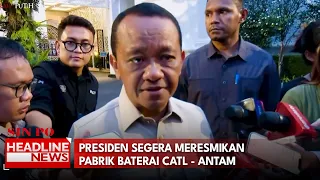Presiden Segera Meresmikan Pabrik Baterai CATL - Antam