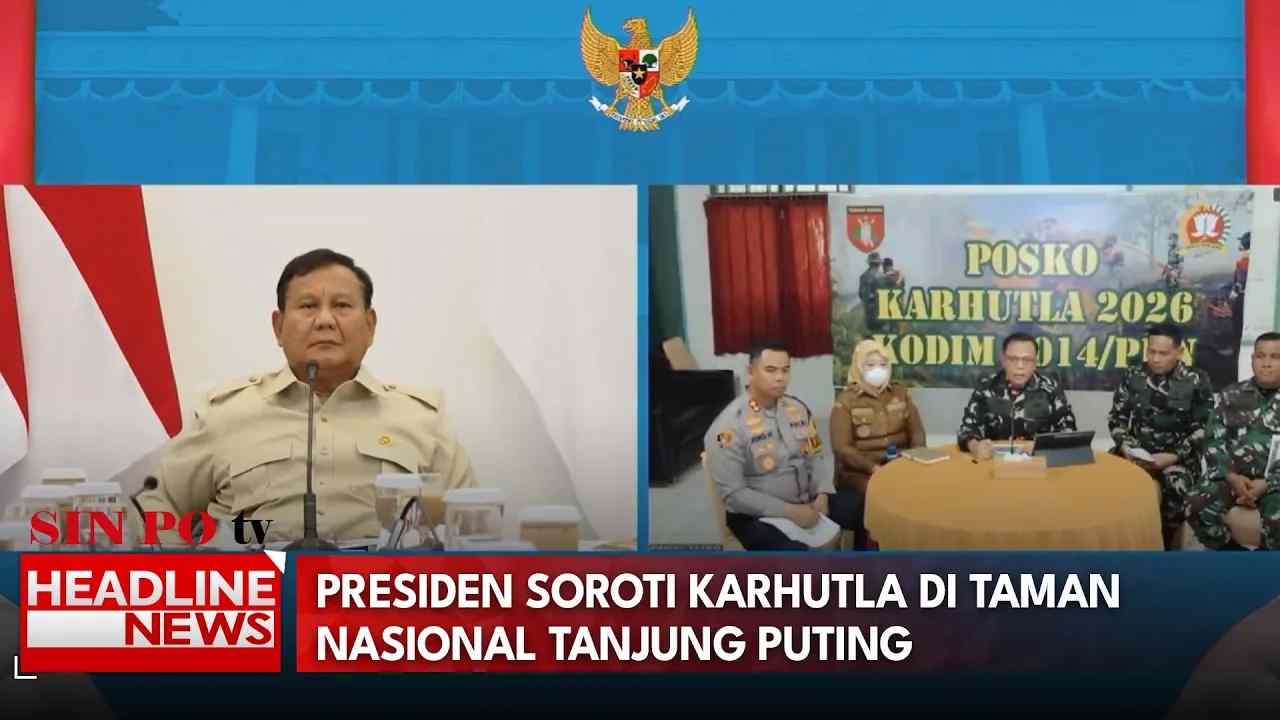 Presiden Soroti Karhutla di Taman Nasional Tanjung Puting