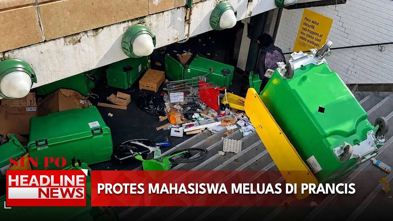 Protes Mahasiswa Meluas di Prancis