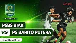 PSBS Biak VS PS Barito Putera- Highlights | Pegadaian Championship 2026/27 #Pekan7