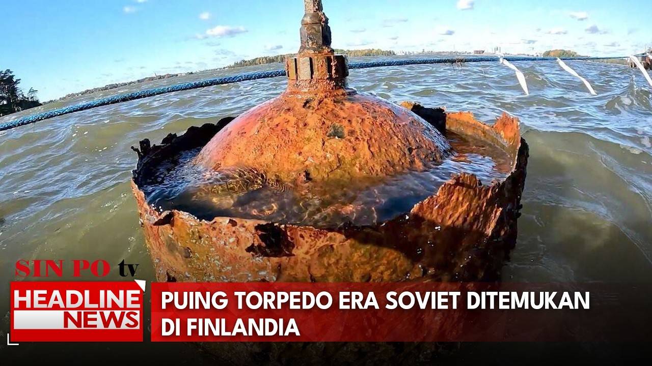Puing Torpedo Era Soviet Ditemukan di Finlandia