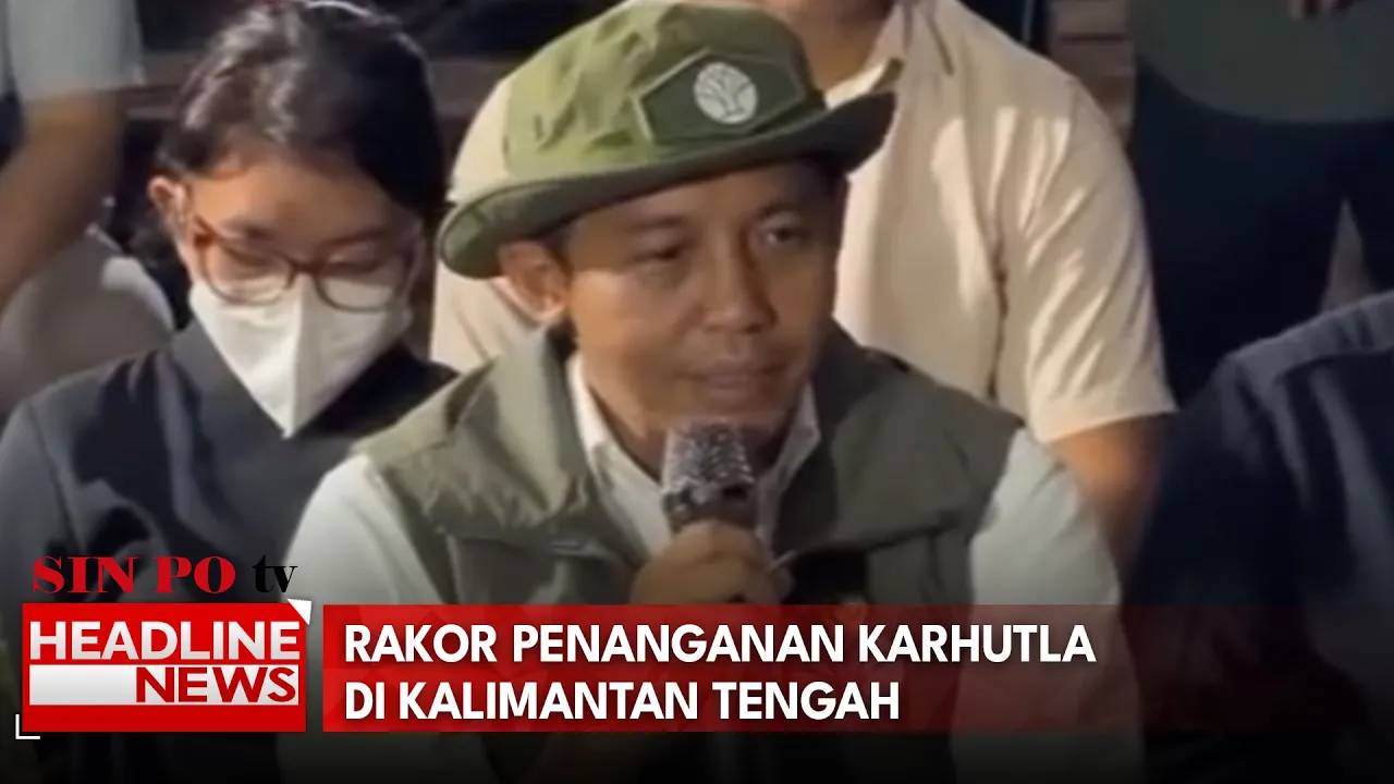 Rakor Penanganan Karhutla Di Kalimantan Tengah