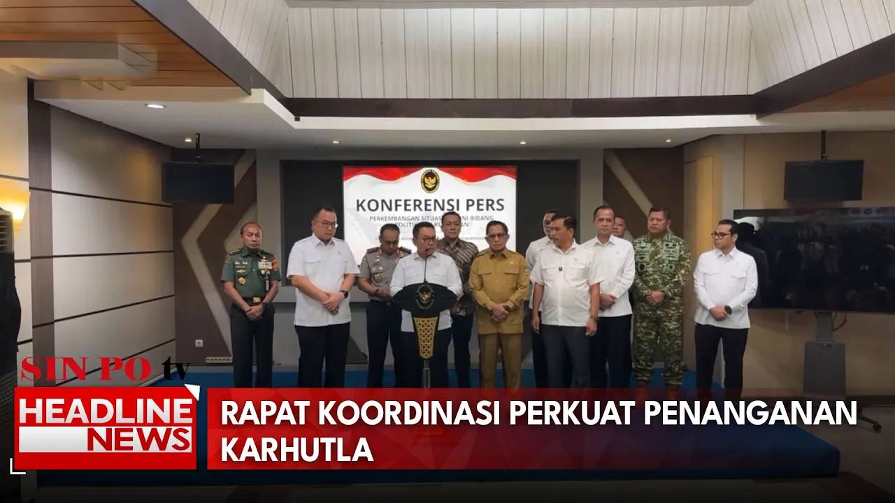 Rapat Koordinasi Perkuat Penanganan Karhutla