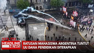 Ratusan Mahasiswa Argentina Tuntut UU Dana Pendidikan Diterapkan