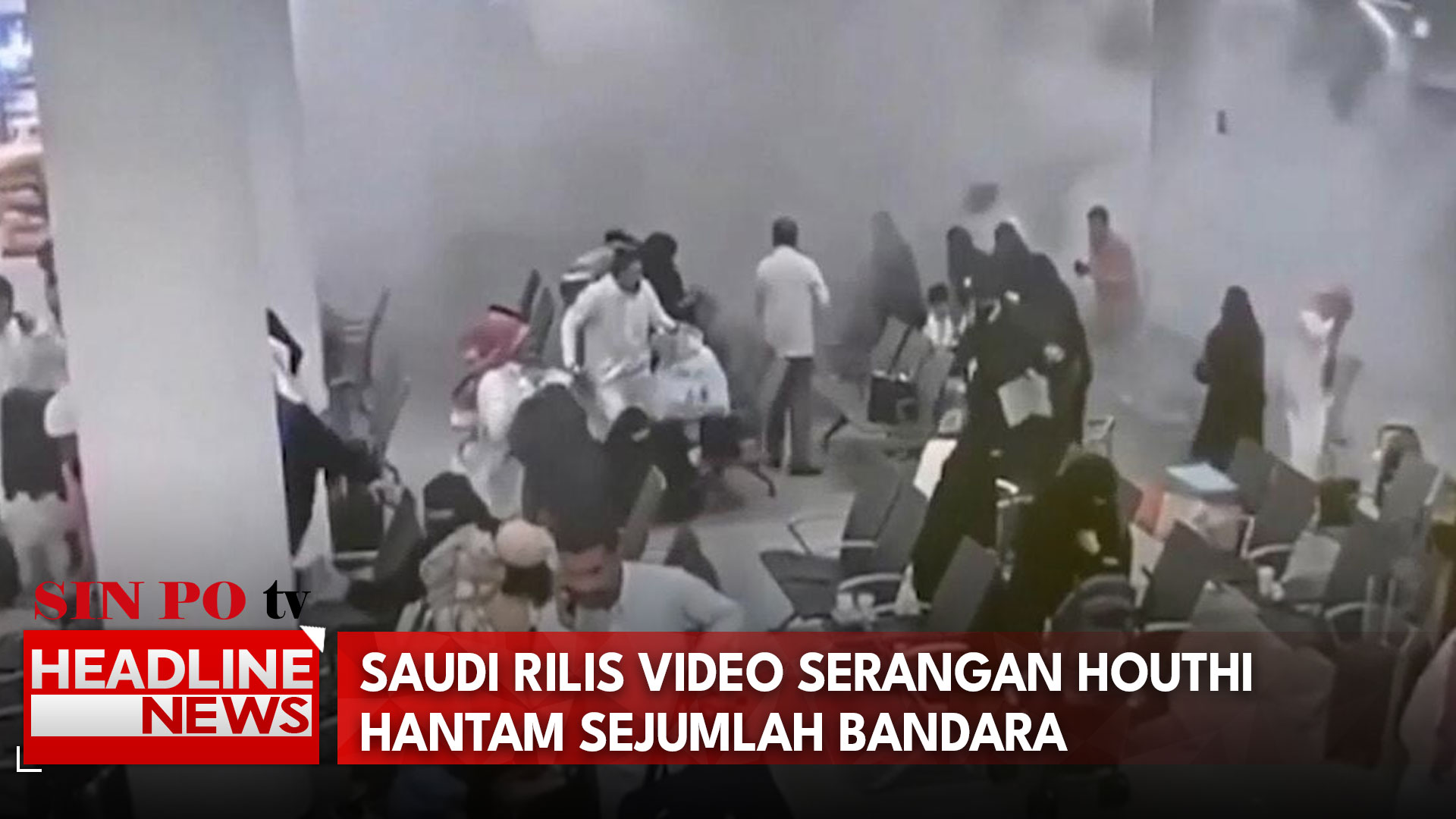 Saudi Rilis Video Serangan Houthi Hantam Sejumlah Bandara