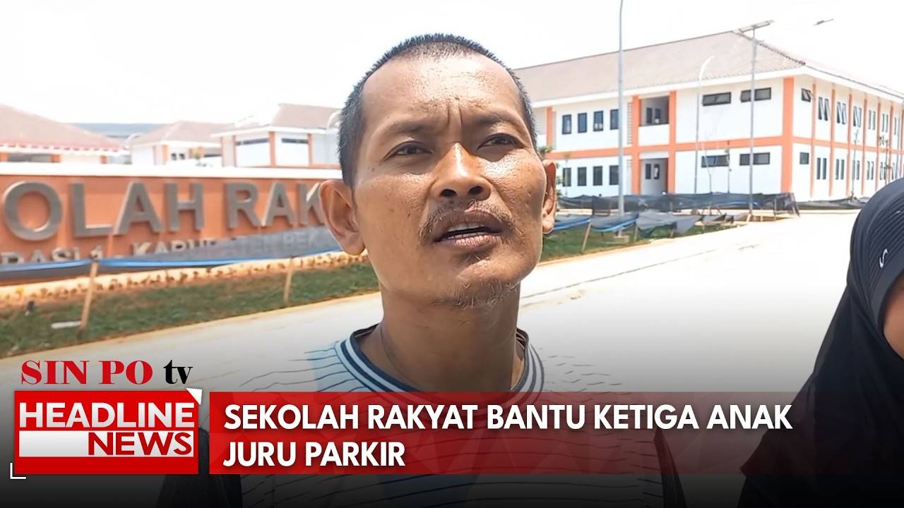 Sekolah Rakyat Bantu Ketiga Anak Juru Parkir