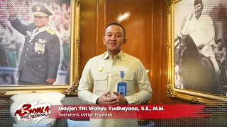 Sekretaris Militer Presiden Mayjen TNI Wahyu Yudhayana, S.E., M.M.