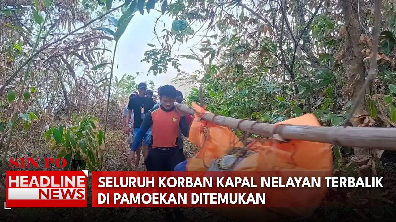 Seluruh Korban Kapal Nelayan Terbalik di Pamoekan Ditemukan
