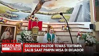 Seorang Pastor Tewas Tertimpa Salib Saat Pimpin Misa di Ekuador
