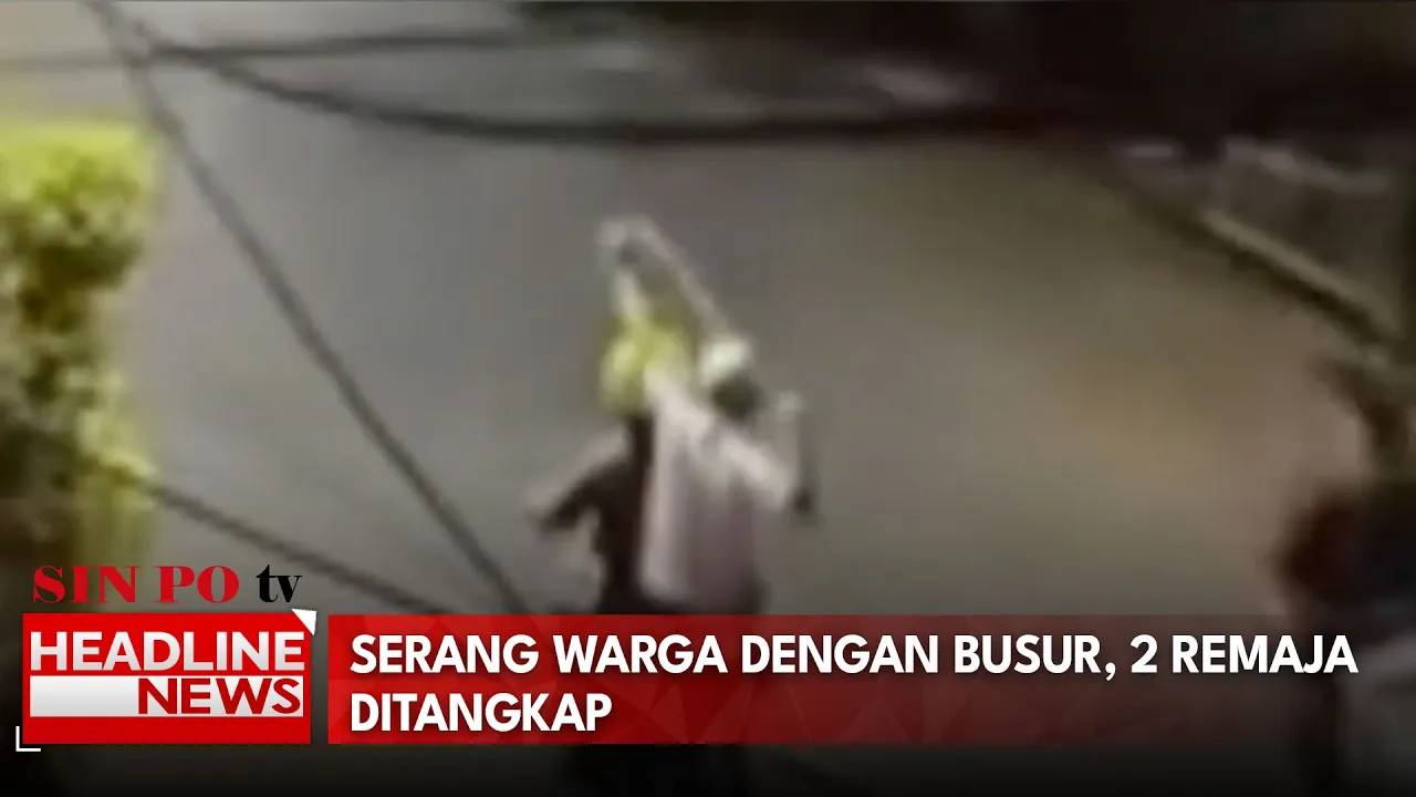 Serang Warga Dengan Busur, 2 Remaja Ditangkap