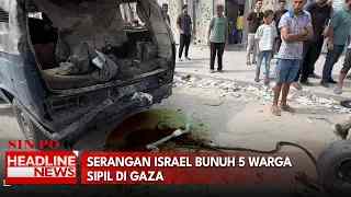 Serangan Israel Bunuh 5 Warga Sipil Di Gaza