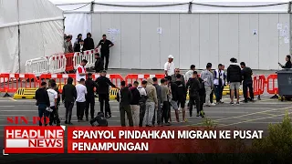 Spanyol Pindahkan Migran ke Pusat Penampungan