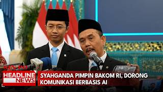 Syahganda Pimpin Bakom RI, Dorong Komunikasi Berbasis AI