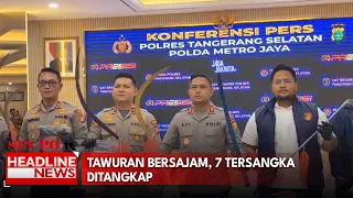 Tawuran Bersajam, 7 Tersangka Ditangkap