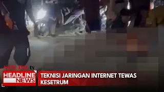Teknisi Jaringan Internet Tewas Kesetrum