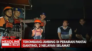 Terombang-Ambing di Perairan Pantai Ganting, 2 Nelayan Selamat