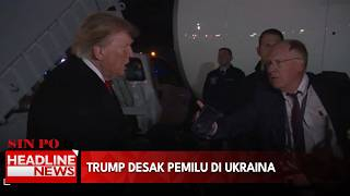 Trump Desak Pemilu Di Ukraina