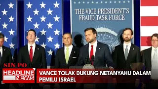 Vance Tolak Dukung Netanyahu Dalam Pemilu Israel