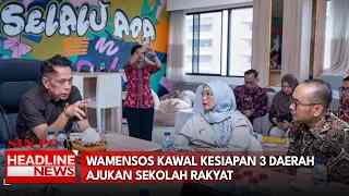 Wamensos Kawal Kesiapan 3 Daerah Ajukan Sekolah Rakyat