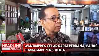 Wantimpres Gelar Rapat Perdana, Bahas Pembagian Porsi Kerja