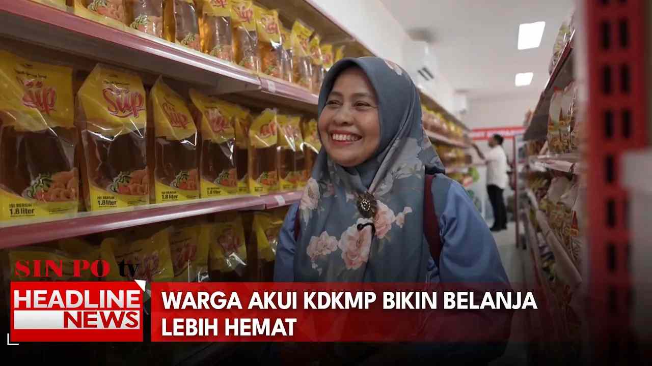 Warga Akui KDKMP Bikin Belanja Lebih Hemat