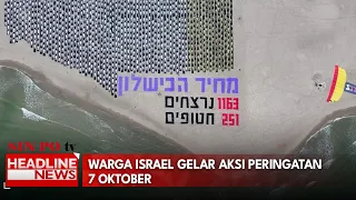 Warga Israel Gelar Aksi Peringatan 7 Oktober
