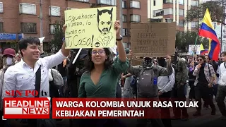 Warga Kolombia Unjuk Rasa Tolak Kebijakan Pemerintah