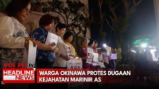 Warga Okinawa Protes Dugaan Kejahatan Marinir AS